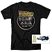 Popfunk Back to The Future Delorean T Shirt (Black) Large