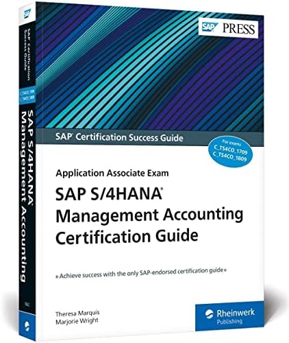 Amazon.com: SAP S/4HANA Financial Accounting Certification Guide