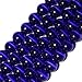 8mm Round Dark Blue Cat Eye Beads Strand 15 Inch Jewelry Making Beads primary