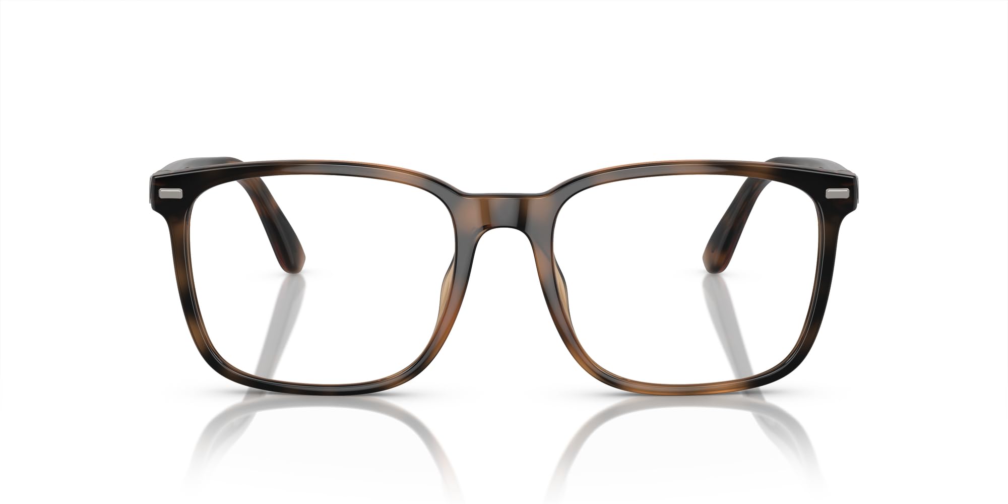 Photo 1 of Polo Ralph Lauren Men's PH2271U Universal Fit Square Prescription Eyewear Frames, Shiny Havana/Demo Lens, 53 mm