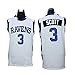 Stitched Lucas Scott 3 One Tree Hill Ravens Basketball White Jersey (Medium)