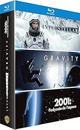 Interstellar + Gravity + 2001, L'odyssée De L'espace - Pack - Blu-Ray