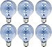 GE Lighting 48694 Reveal 40-watt 265-Lumen G25 Light Bulb with Medium Base, 6-Pack
