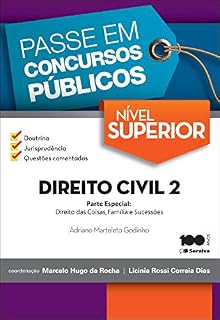 Livro Coleção Passe em Concursos Públicos -  Nível Superior - Direito Civil 2
