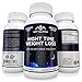Night Time Sleep Supplement Helps Fast Weight Loss While Sleep, Appetite Suppressant, Fat Burner, Carb Blocker Diet Pills for Women & Men, GMP Certified, FDA Register, Non-GMO, 60 Fat Burning Pills.