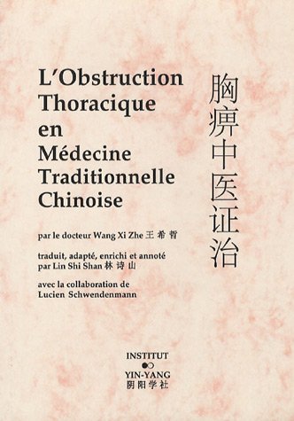 L' obstruction thoracique en médecine traditionnelle chinoise