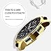 Haojavo Compatible with Samsung Gear S3/Galaxy Watch 46mm Case, Soft TPU Slim Shock-Proof Cover All-Around Protective Bumper Shell for Samsung Galaxy Watch 46mm Smartwatch Bands Accessories