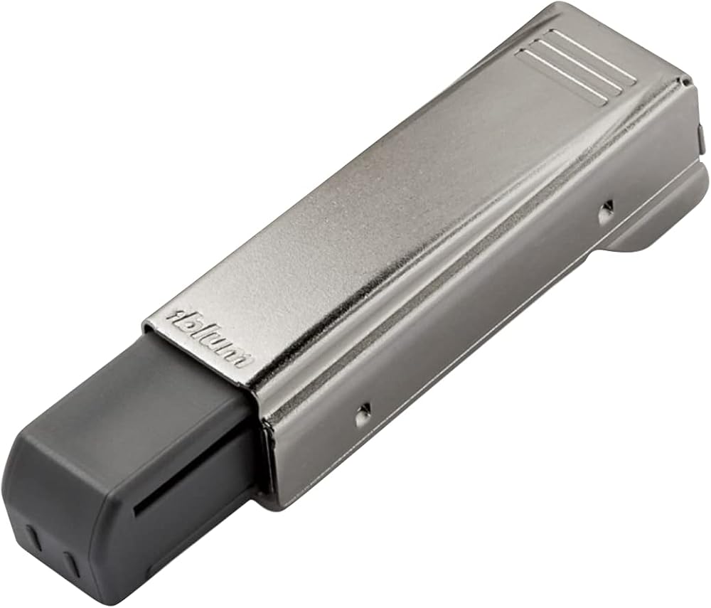 Blum 973A0500.01x5 Blumotion Straight Arm Full Overlay Hinge Nickel Finish Pack