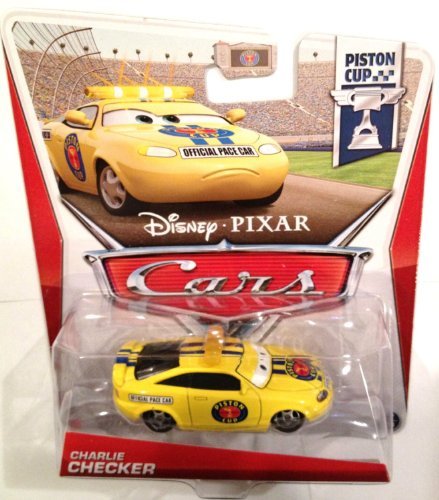 Disney Pixar Cars, Piston Cup Die-Cast, Charlie Checker, 1:55 Scale