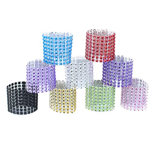 Akyuher72 Curtain Tiebacks 2pcs Diamante Diamante Crystal Tie