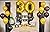30th Birthday Party Pack â€“ Black & Gold Happy Birthday Bunting, Poms, and Swirls Pack- Birthday Decorations â€“ 30th Birthday Party Supplies