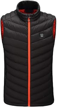 YFJBDKS Veste Chauffante Chaud Gilet pour Homme Femme USB Electrique  Chauffage Gilet pour Activités de Plein Air Chasse Randonnée Vestes Sports  et Loisirs