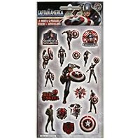 Stickerfitti Captain American Flat Stickers