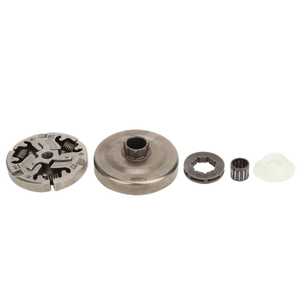 AUNMAS Chainsaw Accessories, 3/8in Pitch 7 Teeth Metal Clutch Sprocket Kit for 355 357 357XP 359 EPA Chainsaw