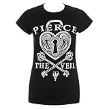 Pierce The Veil Womens Heartlock Skinny T Shirt