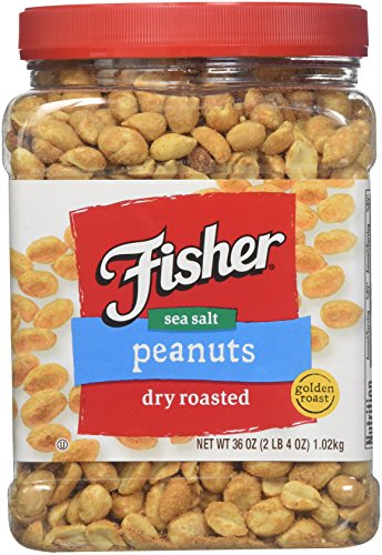 Fisher Sea Salt Peanuts 36 oz - Image 5