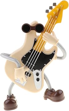 B Blesiya Caja De Musica Patron De Guitarrista De Dibujos Animados