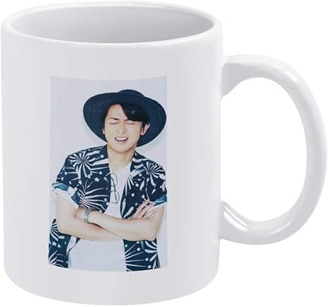 Amazon Co Jp 岚arashi 大野智 マグカップ おしゃれ セラミック コーヒーマグ 創意コップ かわいい ティ ーカップ プレゼントカップ330ml ホーム キッチン