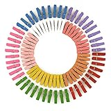 Clothespin Mini Photo Paper Peg Pin Clothespin Craft Mini Colorful Natural Wooden Clips 100 Pieces
