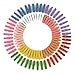 Clothespin Mini Photo Paper Peg Pin Clothespin Craft Mini Colorful Natural Wooden Clips 100 Pieces