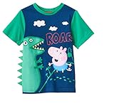 Peppa Pig Toddler Boys George Dinosuar 3D T-Shirt