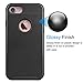 iPhone 6S Case, Tekcoo(TM) iPhone 6 / 6S (4.7 INCH) [Shock Absorbing] [Scratch Proof] Hybrid Impact Defender Slim Hard Case Cover Plastic Shell Outer +TPU Rubber Silicone Inner [Black/Black]