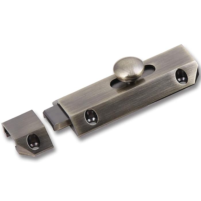 Buy BeiErMei Barrel Bolt Latch Copper Security Slide Bolt 3 inch Solid
