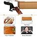 LimBridge Chair Leg Wood Floor Protectors, Chair Feet Glides Furniture Carpet Saver, Silicone Caps with Felt Pads #16, Square Length 1-11/16