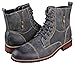 Ferro Aldo MFA-808561 Grey Mens Lace up Military Combat Work Desert Ankle Boot Size 9