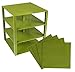 Premium Jungle Green Stackable Base Plates - 10 Pack 6