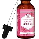#1 TRUSTED Tomato Seed Oil by Leven Rose - 100% Organic Pure and Natural for Antioxidant Treatment of Sun Spots, Wrinkles, and Damaged Hair