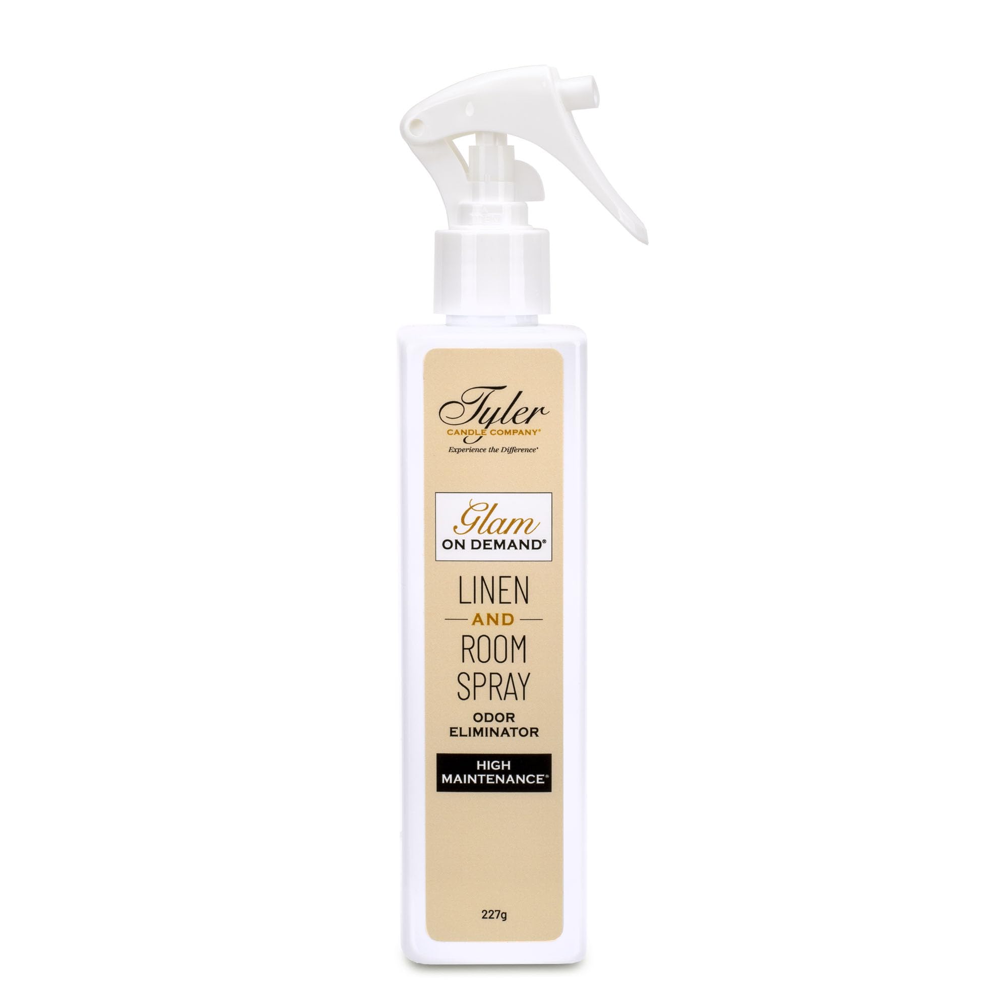 Photo 1 of Tyler Candle Company - Spray On Demand - HIgh Maintenance Fragrance - 227g / 8oz, Clear