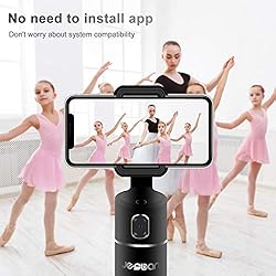 Auto Face Tracking Tripod, 360° Rotation Phone