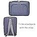 RomWell Travel Duffel Bag Waterproof Lightweight Portable Luggage Bag (snow Blue)