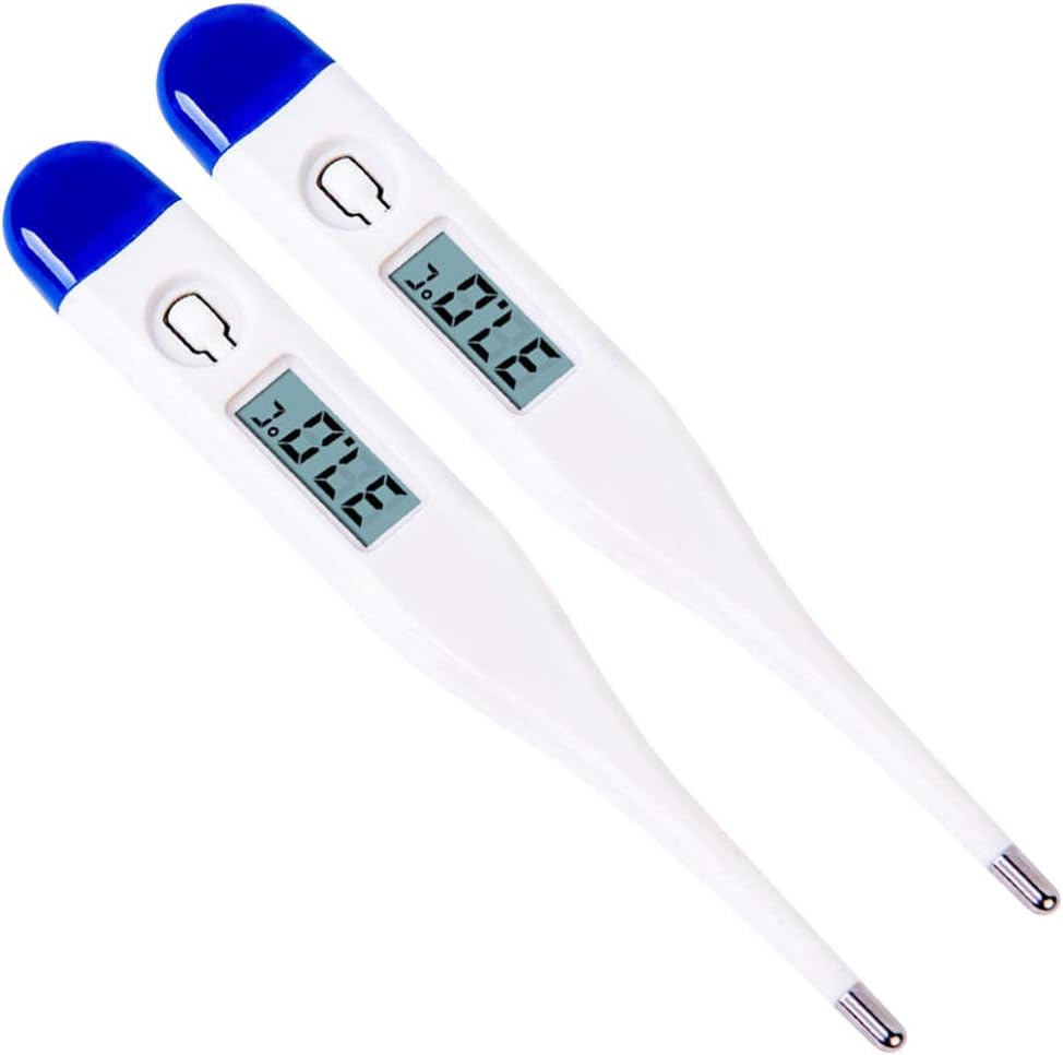 Exceart 2PCS Digital Thermometer MedicalThermometer Fever Thermometer