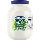 Hellmann's Heavy Duty Vegan Mayo Dressing & Sandwich Spread Jar, 1 Gal | Plant Based, Eggless, Gluten Free, No Artificial Col