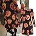 Women Mini Dress, Franterd Christmas Elk Santa Print Long Sleeve Swing Dresses