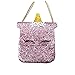 Dodedise Toddler Kids Quilted Glitter Crossbody Handbags Purse Gifts for Girls (Unicorn)