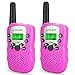 DIMY DJ888 Walkies Talkies for Kids Girls Toys Age 3-12 Year Old Girl Outdoor Toys for Kids, Pink