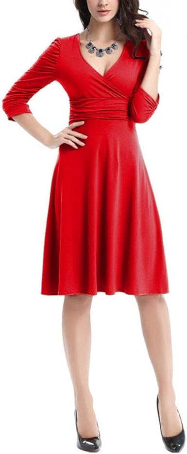 red dress women's clothing