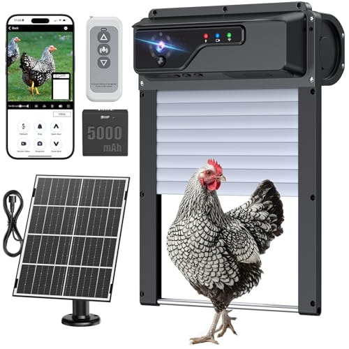 MASTERFUN Smart WiFi Chicken Coop Door