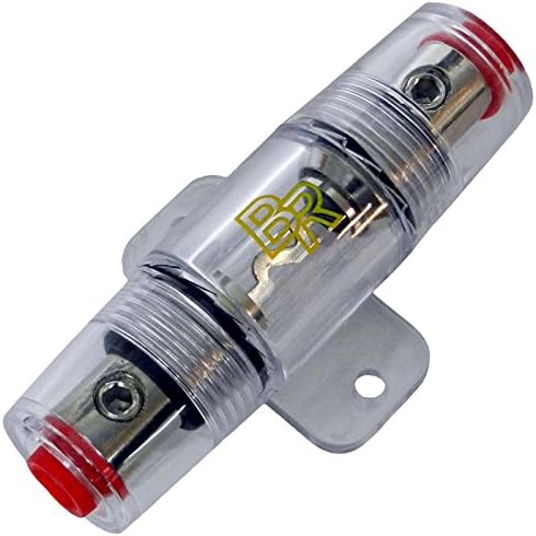 Bass Rockers Inline AGU Fuse Holder 4/8GA with 100A Fuse - AGUFH01