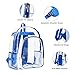 Heavy Duty Clear Backpack,See Through Backpack for for College, Work