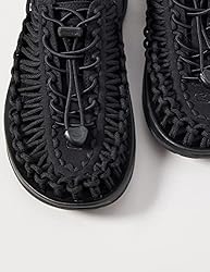 KEEN womens UNEEK Sandal , Black/Black , 8 M US