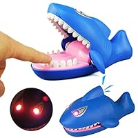 YOOMUN Shark Dentist Game - Bite Finger Game Toy Funny Party Home Game for Kids Children with Light and Sound