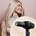 Le Beaute Hair Dryer - Blow Dryer For Professional Salon Grade Treatment - Quality Ionic Ceramic Blower w/ Concentrator and Diffuser - Black