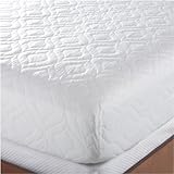 Bedsack Classic Mattress Pad Queen Size, White (Kitchen)