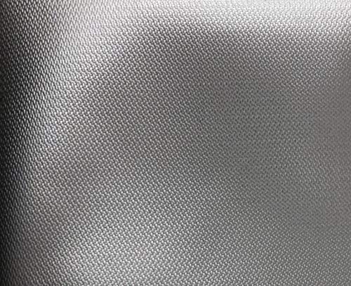 Montana Canvas Wood Stove Fireproof Mat, 5'x4' 17oz Silver Fabri Cote Silicone Fireproof mat w/Grommets for Under a Wood Burning Stove or sidewall, Fireproof Material, Heat Resistant Fire Mat