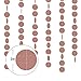 Glittery Rose Gold Cheers to 30 Years Banner for 30th Birthday Wedding Anniversary Party Decorations Supplies | Extra Rose Gold Glittery Circle Dots Garland