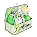 Essence of Luxury Mothers Day Spa Gift Basket Bath Set! PURE Spa Basket Natural Skin Care Gift Set Makes Best Christmas Gift for Women & Holiday Gift Baskets! (Fresh Apple Complete Home Spa Basket)